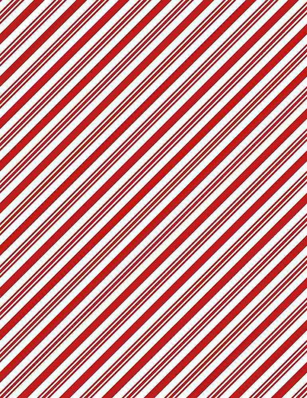 Candy Cane Diagonal Stripes -Red GAIL-CD1465