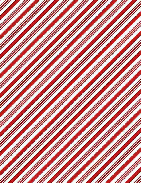 Candy Cane Diagonal Stripes GAIL-CD1465-RED