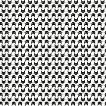 Catwalk-Cat Heads White STELLA-DLW2664-WHITE