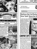 Cat Newspaper-Newsprint CAT-CD6705-NEWSPRINT