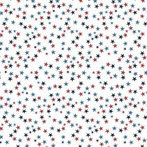 Land That I Love-Celebration Stars-White CX9708-WHIT-D