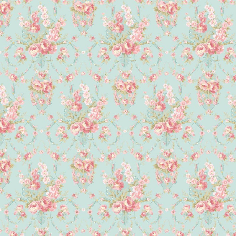 Charlotte-Damask Turquoise Y4612-101