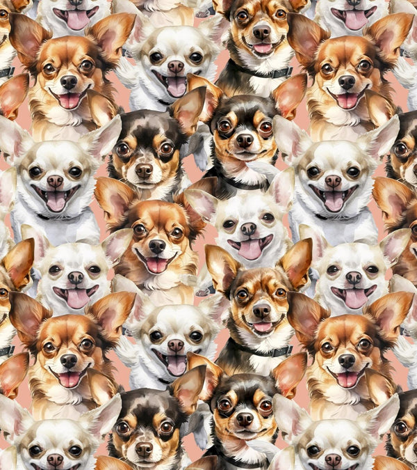 Chihuahuas-Peach DX-4811-3C