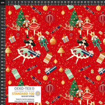 Christmas Ballet-Red 4504-167