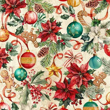 Cozy Little Christmas-Christmas Charms-Cream DDC12684-CREM-D
