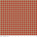 Christmas Greetings-Plaid Red C17665-RED