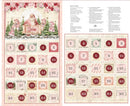 Christmas Magic-36" Advent Calendar Panel Ivory 2029P-41