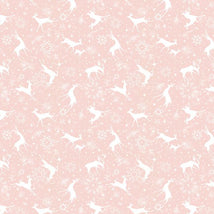 Christmas Magic-Deer Silhouettes Pink 2022-22