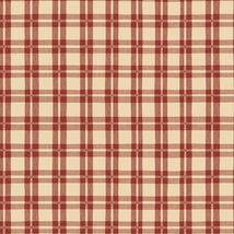 Christmas Tails-Plaid Light Red Y4809-4
