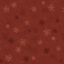 Christmas Tails-Snowflakes Dark Red Y4806-83