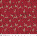 Christmas Time-Deer Red C17821-RED