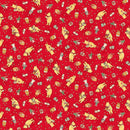 Christmas at Pooh Corner-Bears & Bundles Red 9101-88