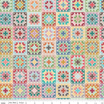 Chunky Thread Canvas-Granny Squares Multi HD15324-MULTI
