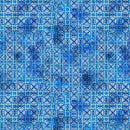 Citrus Bliss-Foulard Geo Blue 2600-31718-B