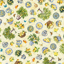 Citrus Bliss-Lemons & Flora Parchment 2600-31713-S