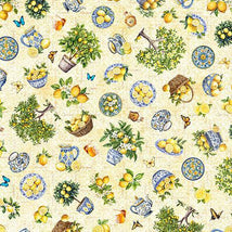 Citrus Bliss-Lemons & Flora Parchment 2600-31713-S