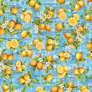 Citrus Bliss-Lemons Light Blue 2600-31714-B