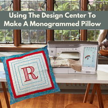 Using The Design Center To Make A Monogrammed Pillow* Wed 02/05 10:00am-2:00pm