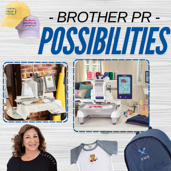 Brother PR Possibilities Multi Needle Event* Fri 01/10 10:00am-2:00pm