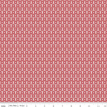 Claus & Co-Star Pattern Red C17745-RED