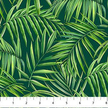 Coastal Breeze-Palms Dark Green DP28564-78