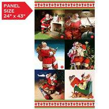 Coca-Cola Christmas-25" Block Panel Multi CC1011-10