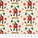 Coca-Cola Christmas-Greetings Taupe Multi CC1018-13