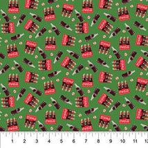 Coca-Cola Christmas-Tossed Crate Green CC1016-75