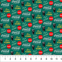 Coca-Cola Coke Glass Green CC1006-68