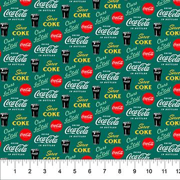 Coca-Cola Coke Glass Green CC1006-68
