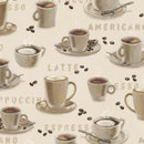 Coffee & Co-Coffee Cups Cream W135-003-054