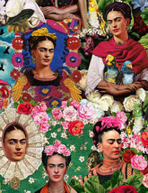 Collage Of Women's Portraits ART-CD1580-MULTI