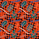 College Canvas-Florida Orange FL-1380