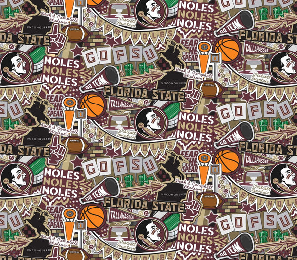 College Cotton-Florida State Doodle FSU-2001