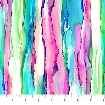 Concerto-Rainbow Stripe White Multi DP27832-10