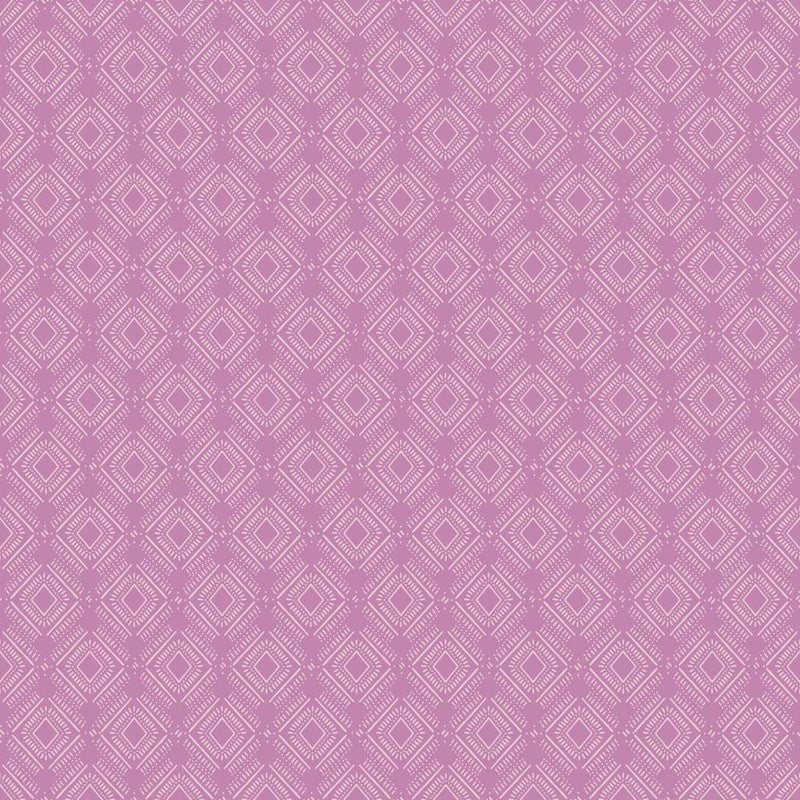 Coneflower Corral-Diamonds Eggplant Y4562-45