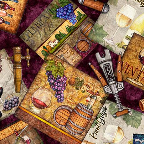 Cork & Barrel - Wine Labels MERLOT 31168-M