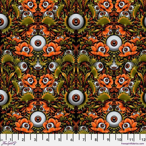 Costumes & Cobwebs-Venus Eye Trap Orange PWRH127.ORANGE