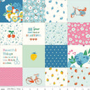 Cotton Nook-Patchwork Blue C17978-BLUE