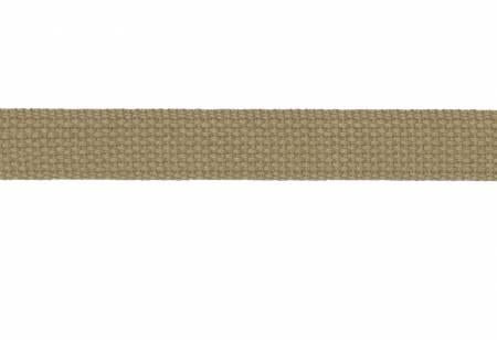 Cotton Webbing 1in Tan COTW1-TAN