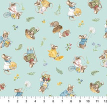 Country Mouse-Toss Mice Blue Multi DP29007-42