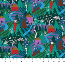 Cozy Christmas-Flurry Evening AMT161-75C