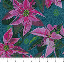 Cozy Christmas-Poinsettia Flourish AMT166-74L