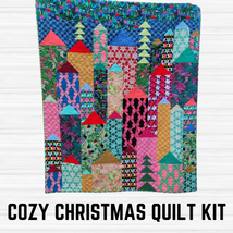 Cozy Christmas Quilt Kit - Finished Size: 60" x 72"