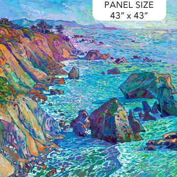 Crystal Sea-45" Panel Blue Multi DP27521-44