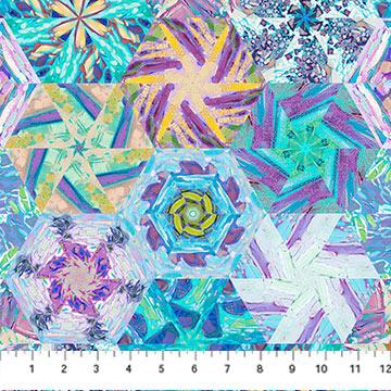 Crystal Sea-Kaleidoscope Lt Blue Multi DP27523-41