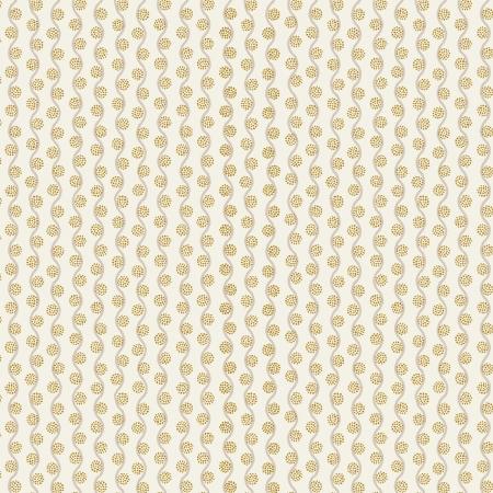 Curio-Thistle Cream Metallic RP1109-CR3M