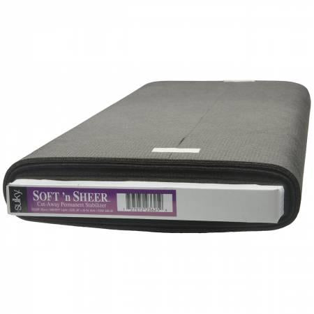 Cut Away Soft N Sheer Stabilizer Black 20in