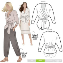 Dale Knit Top Pattern Size 10-22