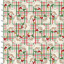 Dancing Santas-Santa's Tartan Tidings Multi 3DANCINGSANTS-24554-MLT